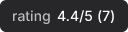rating